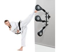 JMOUZHG maniquí de Artes Marciales montado en la Pared Taekwondo Kick Pads Target,Paquete de 3 Almohadillas de Patada Entrenador de Entrenamiento de Artes Marciales,para Wing Chun
