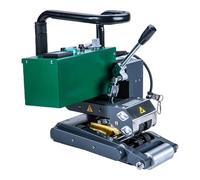 JMOUZHG Máquina automática de Soldadura de plástico Geo-Membrana Superposición Soldadora de cuña Caliente para 1.0-3.0mm HDPE LDPE PVC EVA ECB PP, 12cm Ancho de superposición