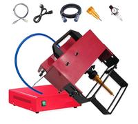 JMOUZHG Máquina de Marcado neumática portátil100 * 20 mm, máquina de Marcado por micropercusión máquina de Marcado de Metal para Impresora de números de chasis con código Vin