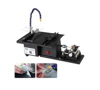 JMOUZHG Máquina de Pulido y Corte de Jade, Sierra de Banco, máquina de taladrar, Pulido para Metal/joyería/Madera/Jade (Woodworking Set)