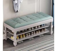 JMOZHCD Banco de Entrada con Almacenamiento de Zapatos, Banco con Almacenamiento de Zapatos y Asientos Zapatero de 3 Capas con Almacenamiento de Asiento (A 80cm)