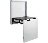 JMOZHCD Chai Plegable montado en la Pared, Taburete de Pared para baño, Silla de Porche, Puerta, Zapatero, reposapiés Oculto, baño Plegable, balcón
