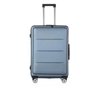 JMOZHCD Equipaje de Cabina Maleta con Ruedas Maleta con Ruedas Maleta con Ruedas Maleta de Mano de Gran Capacidad (H02 Blue 18)