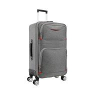 JMOZHCD Equipaje de Mano, Maleta rodante de Tela Oxford, Bolsa de Viaje grande con Ruedas, Maleta de Equipaje rodante con Cremallera (Gray9 20 Inch)