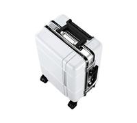 JMOZHCD Equipaje Marco de Aluminio Engrosado Bolsa de Equipaje Rueda Bolsa de Viaje de Gran Capacidad Estuche de Cabina (E 28)