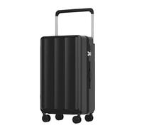 JMOZHCD Maleta Ancha con Ruedas para Mujer, Equipaje de Viaje, Maleta Multifuncional con contraseña de Gran Capacidad (Black 26)