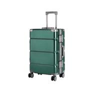 JMOZHCD Maleta con asa Ancha para Equipaje, Equipaje de Mano para Hombre, Caja de almacenaje para Acampada con Marco de Aluminio para PC para Mujer (Blue 22)