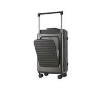 JMOZHCD Maleta con Ruedas Ancha, Maleta de Negocios con Cremallera para Hombre, Marco de Aluminio, Equipaje de Mano, Maleta con Cerradura combinada para Mujer, Aluminio de 24" (Aluminum 24)