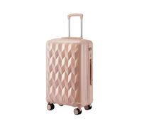 JMOZHCD Maleta con Ruedas, Elegante Maleta de Mano, con Ruedas, Cerradura de combinación con Cremallera, Maleta Liviana (Pnnrk 20 Inch)