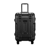 JMOZHCD Maleta de Gran Capacidad con Marco de Aluminio, Elegante Maleta con Ruedas con Cremallera, silenciosa, a Prueba de Golpes, Estuche con Cremallera (Zipper 26)