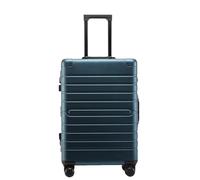 JMOZHCD Maleta rodante, Cubierta de Carrito de Aluminio, Rueda Universal portátil, Maleta Dura, Caja de Almacenamiento de Ropa (Blue 24 Inch)