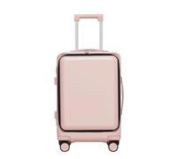 JMOZHCD Maletas de Viaje Equipaje con Apertura Frontal Equipaje con Ruedas en Cabina Combinación de Equipaje de Mano Maleta con Ruedas (Pnnrk 24)