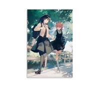 JMQPMDU Bloom Into You - Póster de animé dinámico de sangre caliente, arte de pared, pintura decorativa para dormitorio, 20 x 30 cm, estilo sin marco