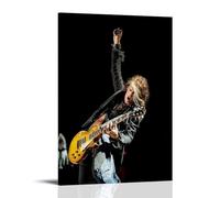 JMQPMDU Joe Perry - Póster decorativo de pared con texto en inglés "Great Singer And Band", 60 x 90 cm, estilo marco