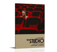 JMQPMDU Póster decorativo de la serie de televisión The Studio Classic Movie Popular TV Series para pared, pintura decorativa para dormitorio, 20 x 30 cm, estilo marco