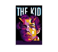 JMQPMDU Póster decorativo para pared de The Kid LAROI Great Singer And Band, pintura decorativa para dormitorio, 60 x 90 cm, estilo sin marco