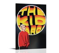 JMQPMDU Póster decorativo para pared, diseño de cantante y banda, de The Kid LAROI, 30 x 45 cm, estilo marco