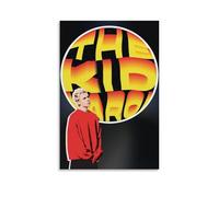 JMQPMDU Póster decorativo para pared, diseño de cantante y banda, de The Kid LAROI, 40 x 60 cm, sin marco