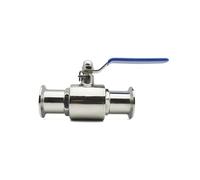 JMRTQMEC Virola de Triple Abrazadera de Bola rápida pasante de Acero Inoxidable 304/316L, 19 mm, 3/4", 1", 1-1/2", 2"(19mm Ferrule25.4,SUS316)