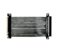 JMT ADT-K33U PCIe 5.0 x16 Cable de extensión de 512 Gbps, elevador de GPU flexible sin pérdidas de alta velocidad para carcasas de PC, servidores, ITX Builds Computer RTX5090 (K33UF-TU, 15 cm)