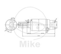 Motor de arranque Suzuki Burgman 250/400