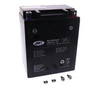 JMT Batería Gel YB14L-A2 12V 14Ah 180A 134 x 89 X 160MM
