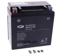 JMT Batería Gel YTX14-BS 12V 12Ah 200A 151 x 87 X 145MM