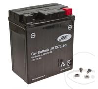 JMT Batería Gel YTX7L-BS 12V 6Ah 100A 114 x 70 X 130MM