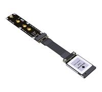 JMT CFexpress - Cable de extensión tipo B a M.2 NVMe 2280 Key-M SSD PCIe 4.0, convertidor CFe compatible con Canon R5, Nikon Z6Z7, XBOX adaptador de tarjeta de almacenamiento (25 cm, R94ST)