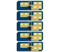 JMT HLK-LD2450 - Sensor de trayectoria de 24 GHz ISM Smart Home Human Movement Tracking Ra·DAR Módulo de inducción Distancia Ángulo Medición de velocidad (5 piezas)