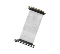 JMT PCIE 5.0 X16 - Cable de extensión para tarjeta gráfica, adaptador GPU de 64 GBS, alta velocidad, chapado en plata, compatible con chasis 217e de 270 grados 16AD5-HB (20 cm)