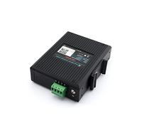 JMT USR-SDR050-L Interruptores Ethernet industriales 5-LAN Puertos 10/100Mbps Velocidad DC9-36V Soporte de disipación de calor natural Montaje en riel DIN