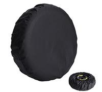 JMTBNO Funda de Rueda de Repuesto para Automóvil - Cubierta Protectora de Bolsa Suave para RV, Camión, SUV, Camper (para Diámetro Total de la Rueda 70-73cm)