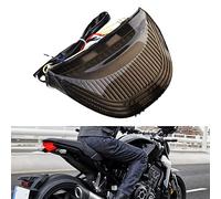 JMTBNO Luz Trasera LED Moto Luz de Freno Indicadores de Señal de Giro Luces de Intermitentes Negro Ahumado 12V Compatible con Hon-da CBR600RR CBR 600 RR 2003-2006 CBR1000RR CBR 1000 RR 2004-2007