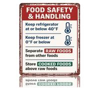 JMVLVLOA Antique Style Dish Duty Wall Decor 8x12 Inch | Weathered finish metal sign brings rustic charm to your kitchen restaurant or food preparation area