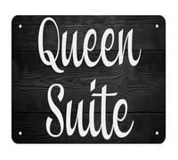 JMVLVLOA Vintage Metal Sign Private Quarters Knock Rustic Tin Door Plaque Wall Decor for Master Suite or Room 8 X 12 inch