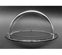 JMX Acrílico/PC CCTV reemplazo Claro cámara cúpula Cubierta de Seguridad cámara Carcasa Mascota Perro Valla Ventana tragaluz (4 Pulgadas H: 5,7 cm, Transparente)