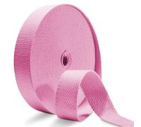JMZLLRX Cinta de Poliéster 25mm Cinta de Costura Pesada, Nastro in Sarga di Poliéster y Cotone para Costura, Decoración del Hogar, Manualidades, Rosa