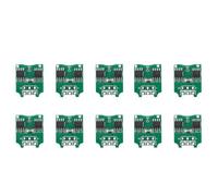 Jnchdghwa 10 Uds. Micro-Tipo 3A Mini ESC DIY de Dos Vías hacia Adelante Y hacia Atrás con Modelo de Avión Cepillado Multi-Rotor