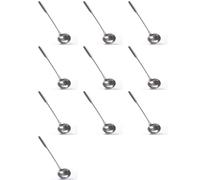 Jnchdghwa 10X Cucharón para Sopa, Espátula para Wok, Cuchara de Pala de Manejar Más una Prueba de Herrumbre, Resistencia Al, Formación Integral de Acero Inoxidable Duradero