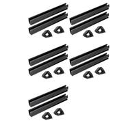 Jnchdghwa 10x Kit de Clips de Montaje de Parabrisas para Carrito de Golf para Club Car & Precedent, Número de Pieza 102163001,102005801