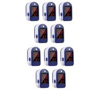 Jnchdghwa 10X OxíMetro de Dedo/OxíMetro de Pulso/Latido del CorazóN/OxíMetro
