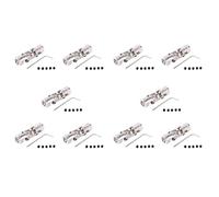 Jnchdghwa 10X RC Doble Junta Universal ArticulacióN CardáNa Coplamientos CardáN con Tornillo, 6X6Mm