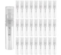 Jnchdghwa 160 Unidades de Botella Pulverizadora de PláStico Transparente de 3ML, PequeñO Embalaje CosméTico, Atomizador, de Perfume, Atomizador, LíQuido Que Contiene