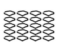Jnchdghwa 20X Correa de Cinturón para el Pecho para para Sports Monitor de Frecuencia Cardíaca Inalámbrico, Negro
