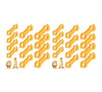 Jnchdghwa 24 Piezas de Cojeras para Patas de Pollo, Cojeras para Patas de Pollo, Bandas para Patas de de Corral, Cojeras para Pollos