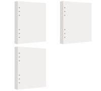 Jnchdghwa 240 Hojas de Papel en para Carpeta de Pegatinas A5 de 6 Anillas, Reutilizables de Doble Cara.