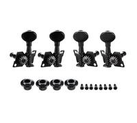 Jnchdghwa 2R2L Ukulele Tuners Machine Heads 1:14 Gear Ratio Tuning Keys For Acoustic Classical Guitar Ukulele Replacement 4 Pcs Tool