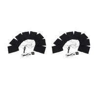 Jnchdghwa 2X Almohadilla Calefactora EléCtrica USB Ocho en, Almohadilla TéRmica para Ropa, SáBana Calefactora, Juego de PañOs EléCtricos