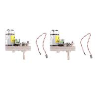 Jnchdghwa 2X ASMC-04A Servo Digital Super Torque DC12V-24V 300 ° MAX Modelo Engranaje de Dirección de Avión